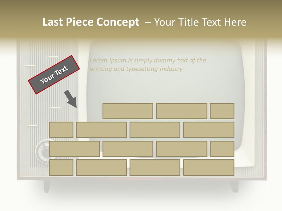Knob Nobody Show PowerPoint Template