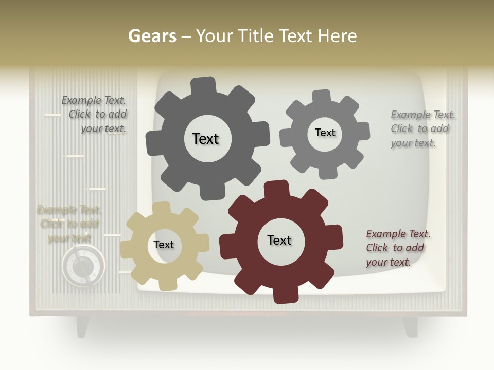 Knob Nobody Show PowerPoint Template