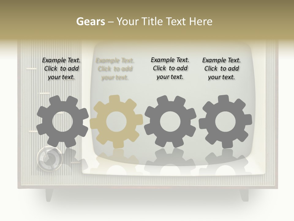 Knob Nobody Show PowerPoint Template