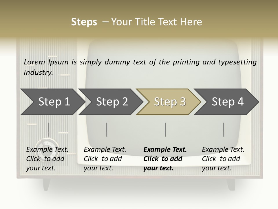 Knob Nobody Show PowerPoint Template