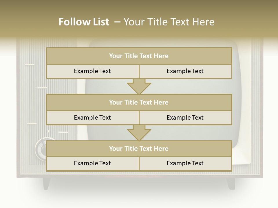 Knob Nobody Show PowerPoint Template