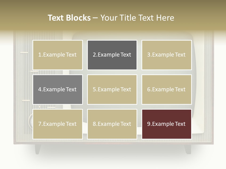 Knob Nobody Show PowerPoint Template