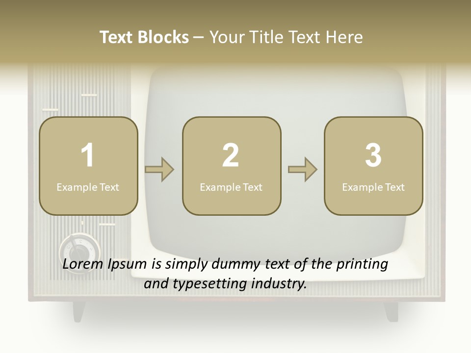 Knob Nobody Show PowerPoint Template