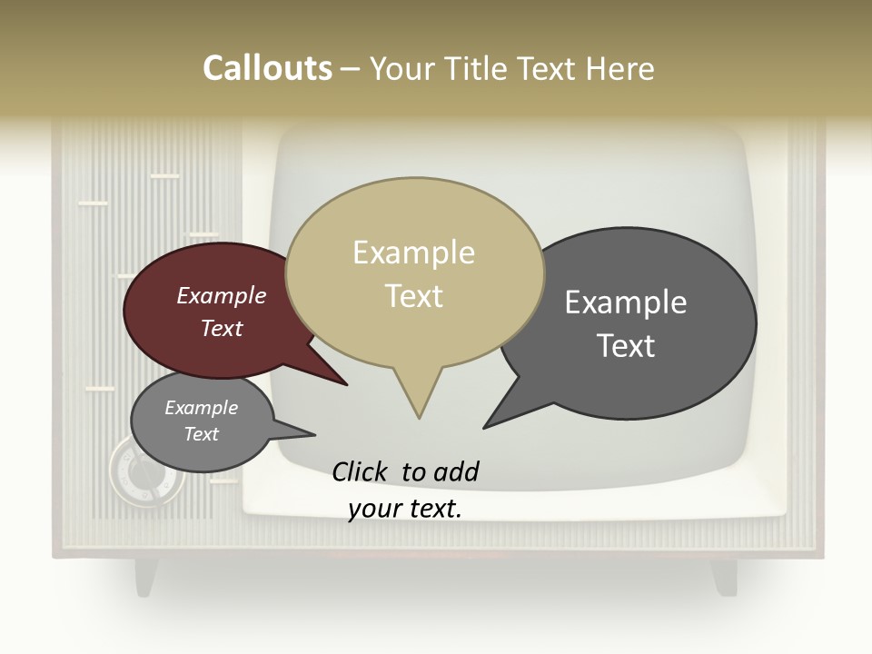 Knob Nobody Show PowerPoint Template