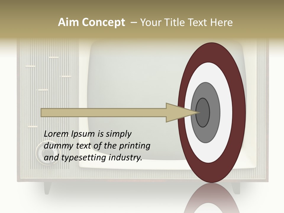 Knob Nobody Show PowerPoint Template