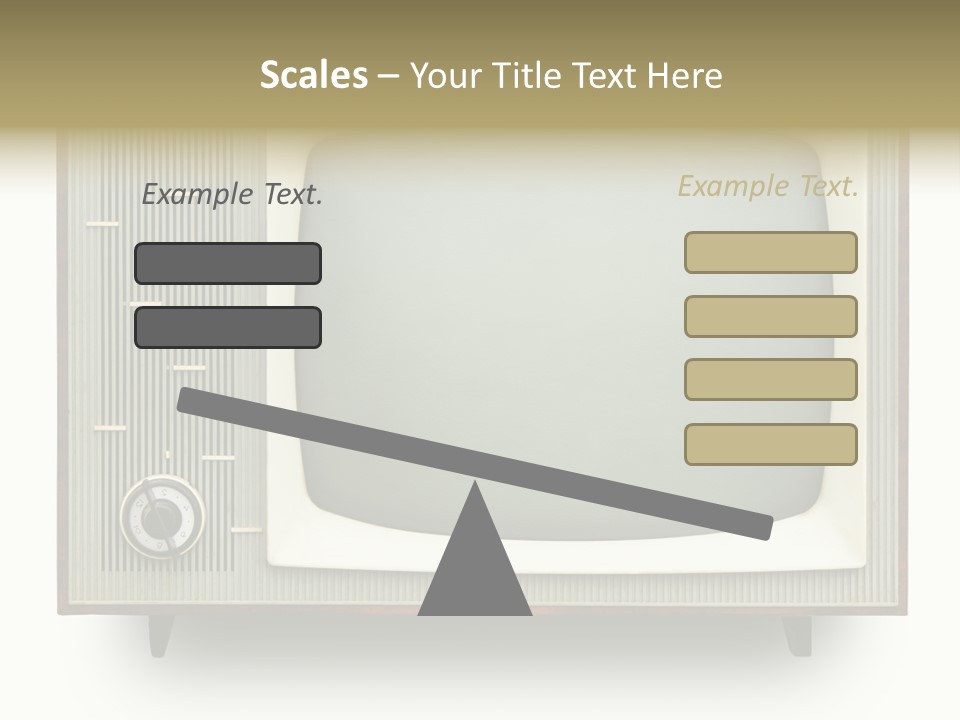 Knob Nobody Show PowerPoint Template