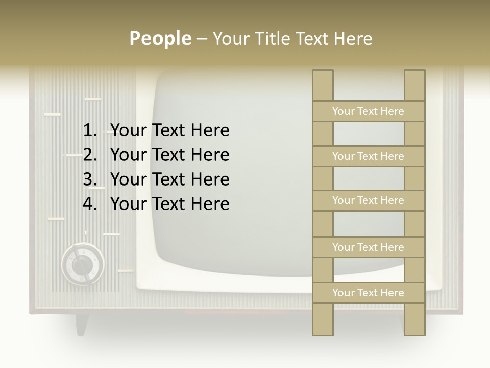 Knob Nobody Show PowerPoint Template