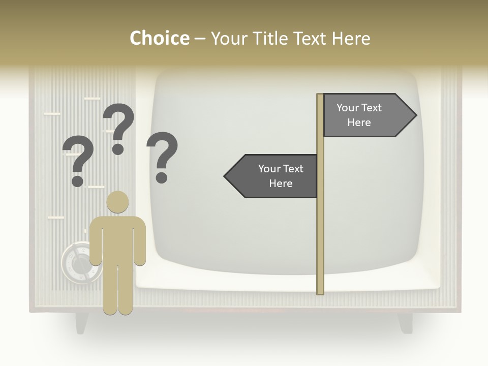 Knob Nobody Show PowerPoint Template
