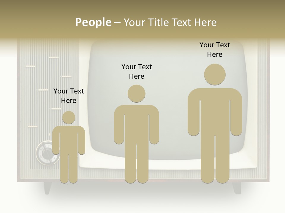 Knob Nobody Show PowerPoint Template