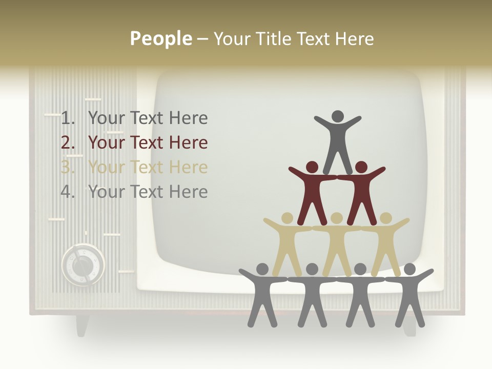 Knob Nobody Show PowerPoint Template