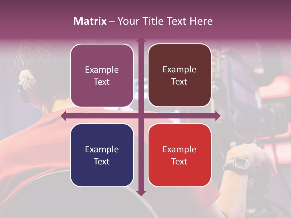 Industry Tripod Screen Movie PowerPoint Template