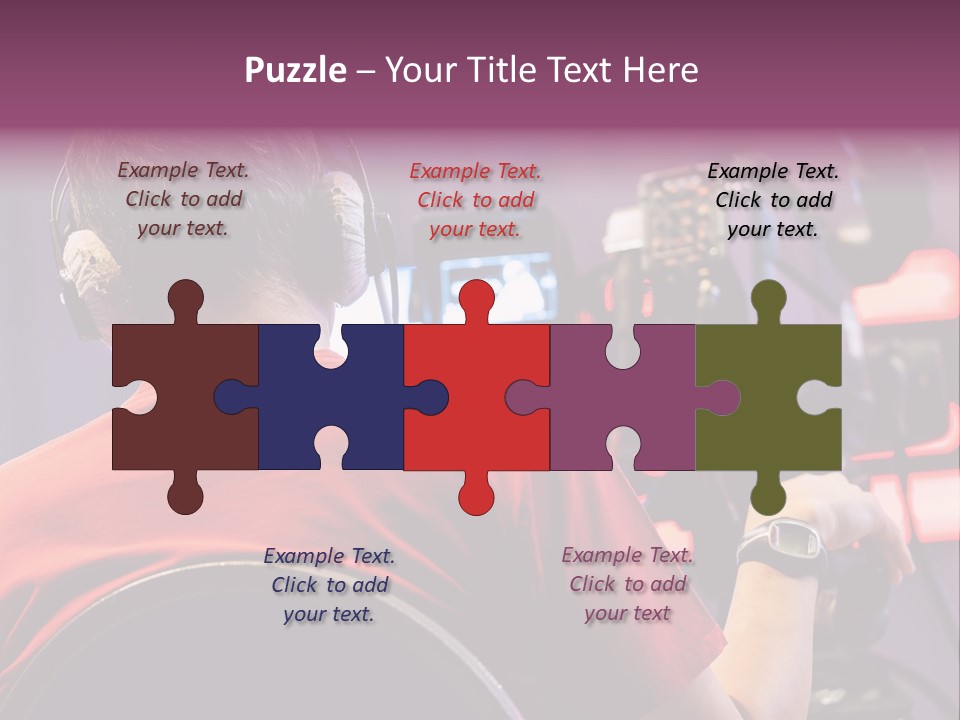 Industry Tripod Screen Movie PowerPoint Template