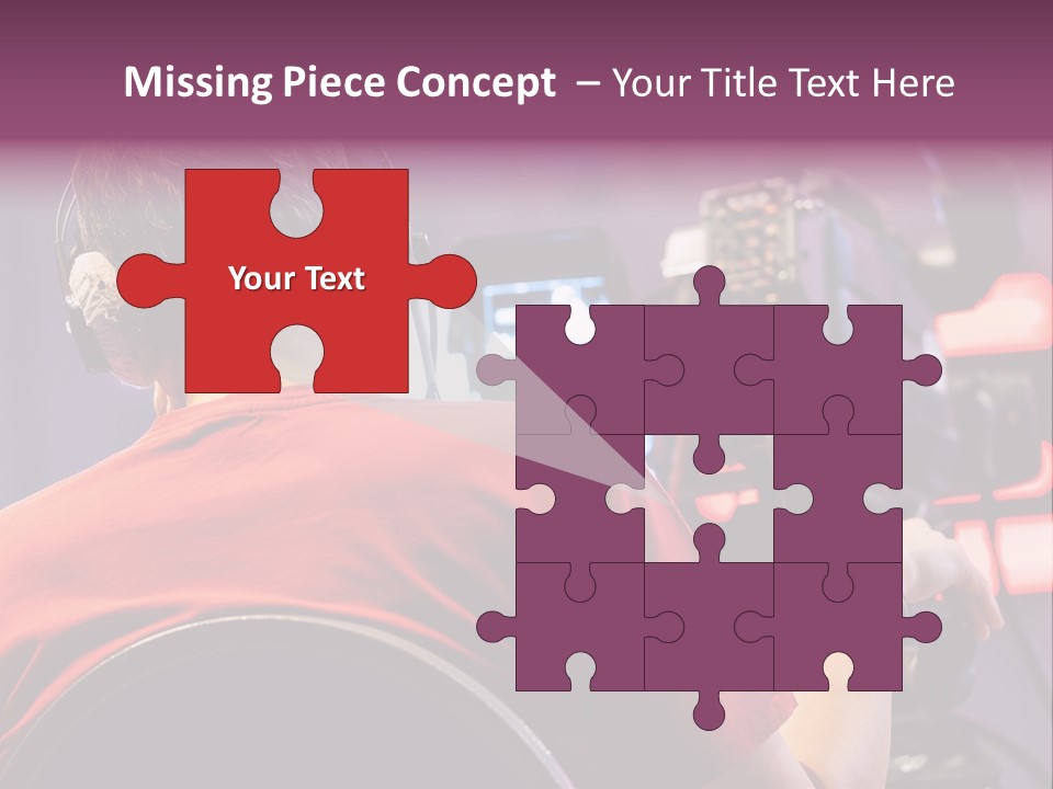 Industry Tripod Screen Movie PowerPoint Template