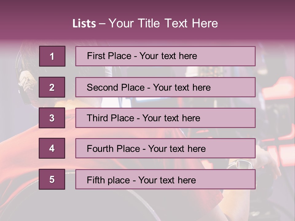 Industry Tripod Screen Movie PowerPoint Template