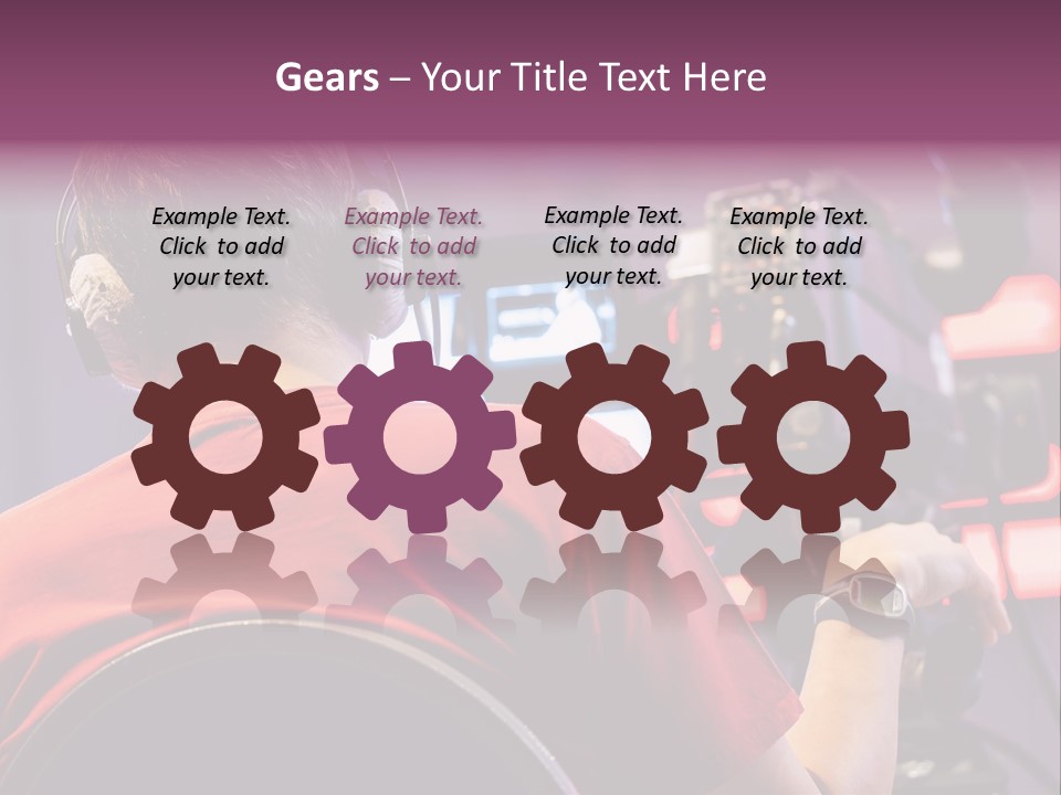 Industry Tripod Screen Movie PowerPoint Template