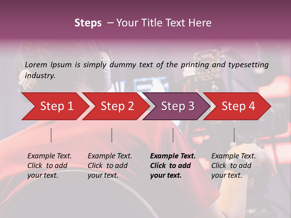 Industry Tripod Screen Movie PowerPoint Template
