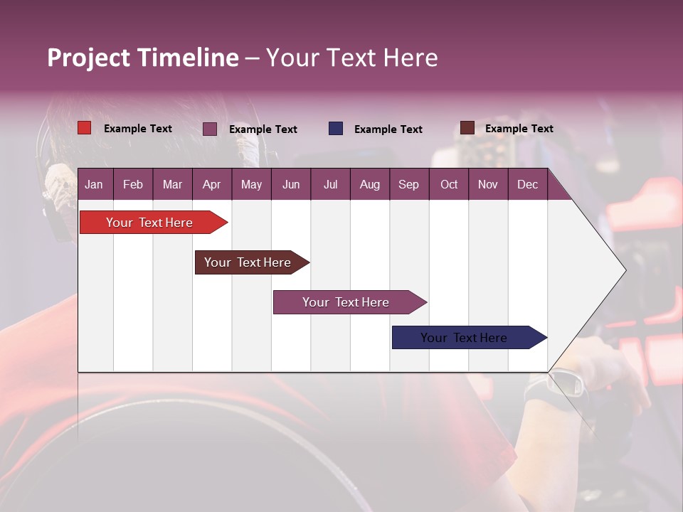 Industry Tripod Screen Movie PowerPoint Template