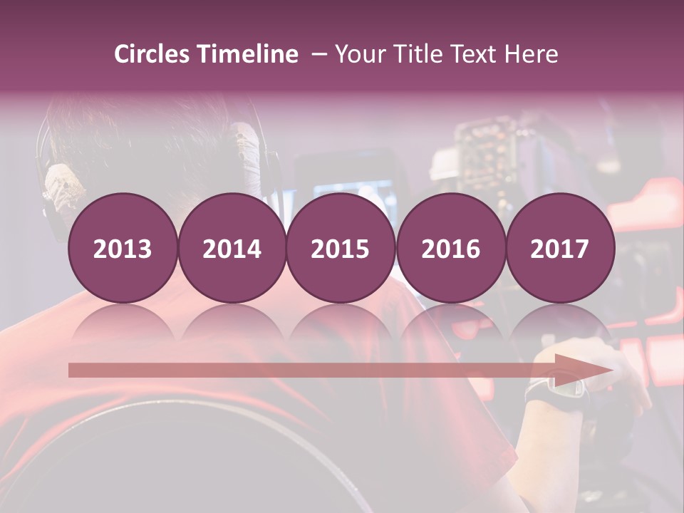 Industry Tripod Screen Movie PowerPoint Template