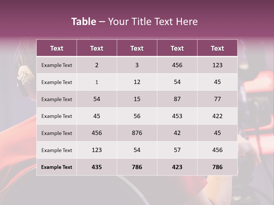 Industry Tripod Screen Movie PowerPoint Template