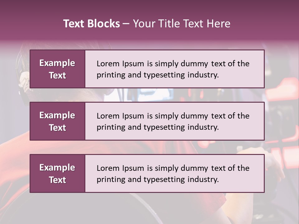 Industry Tripod Screen Movie PowerPoint Template