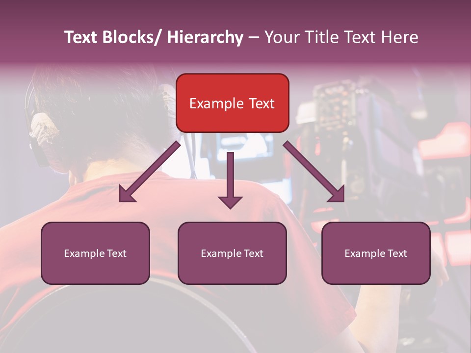 Industry Tripod Screen Movie PowerPoint Template