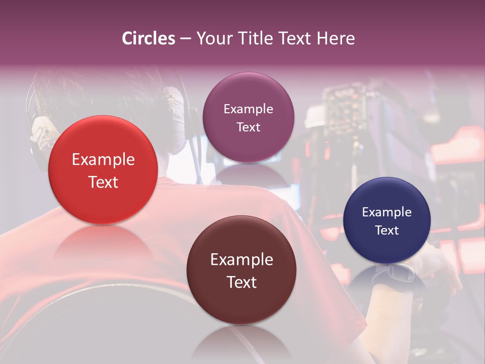 Industry Tripod Screen Movie PowerPoint Template