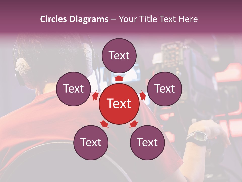 Industry Tripod Screen Movie PowerPoint Template