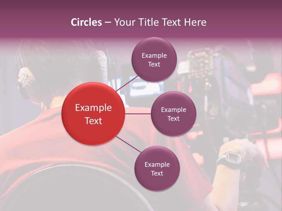 Industry Tripod Screen Movie PowerPoint Template