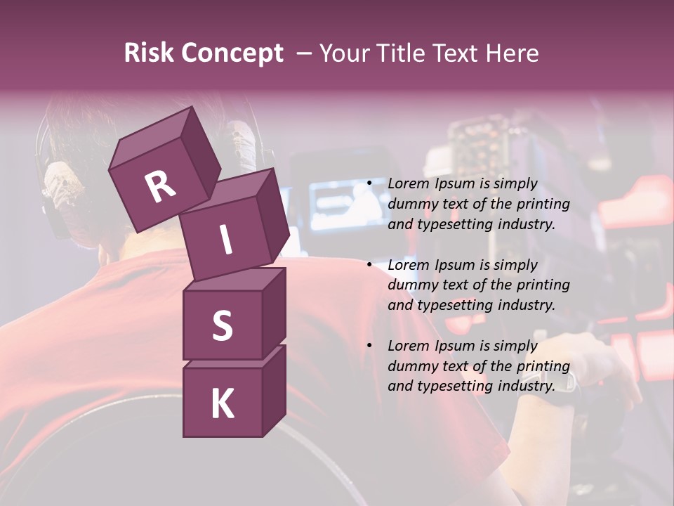 Industry Tripod Screen Movie PowerPoint Template