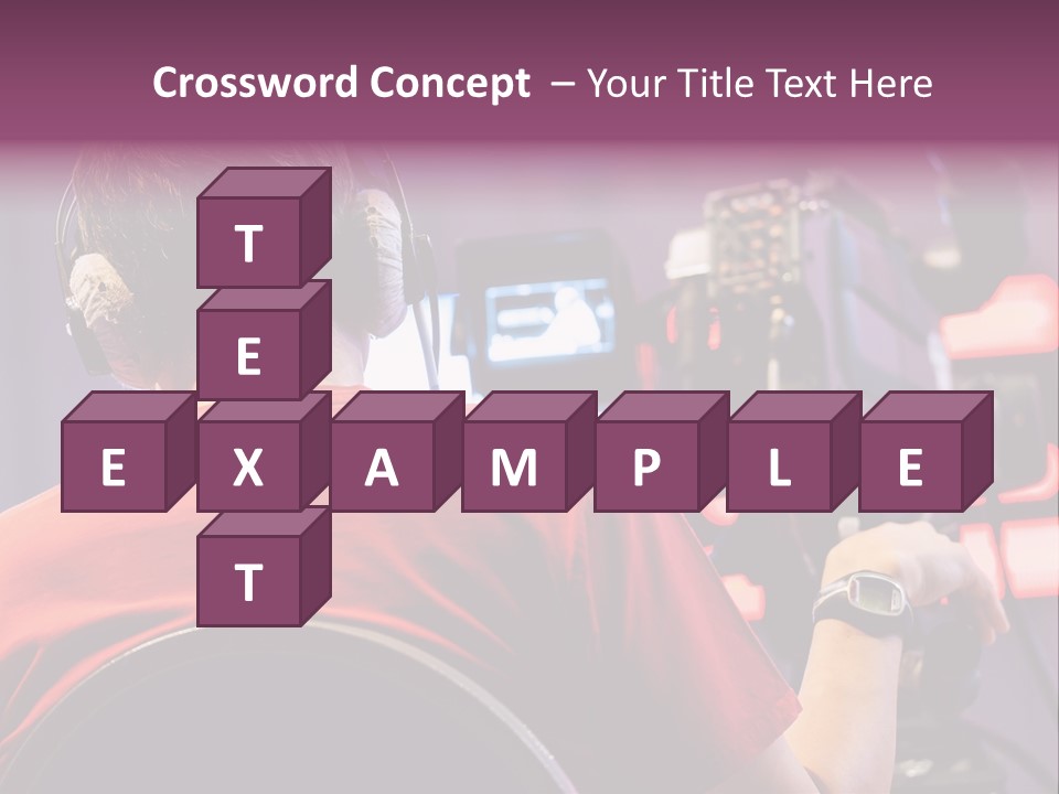 Industry Tripod Screen Movie PowerPoint Template
