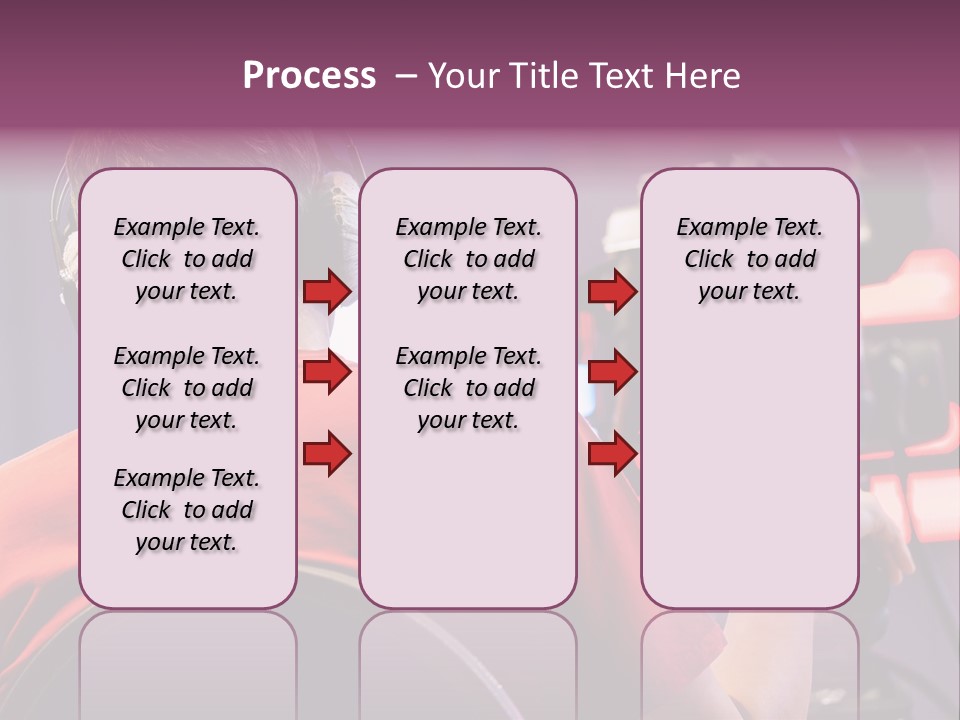 Industry Tripod Screen Movie PowerPoint Template