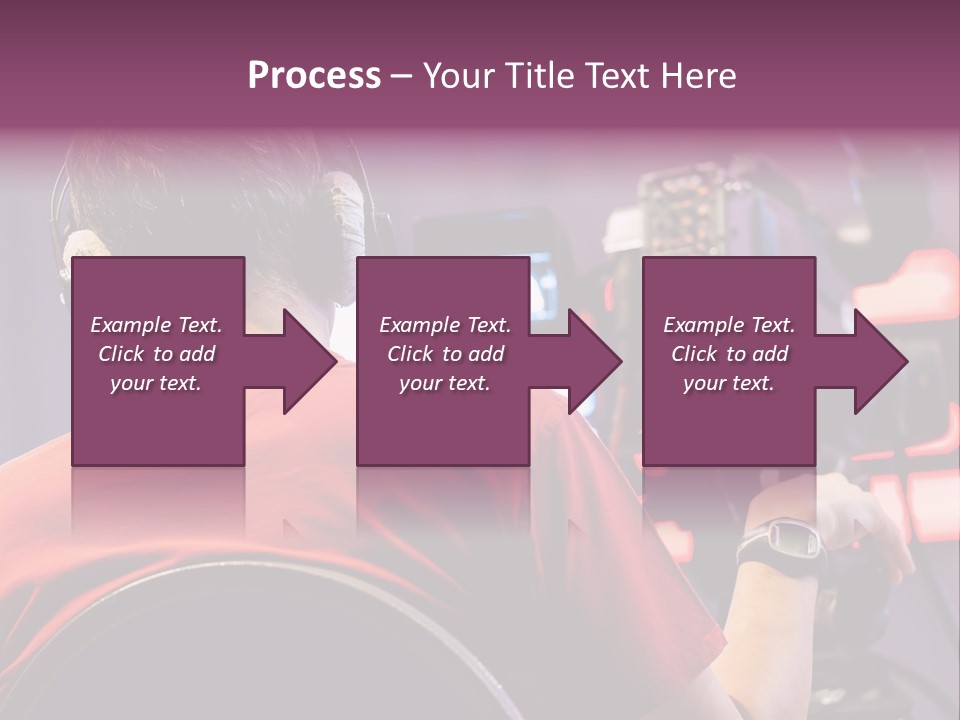 Industry Tripod Screen Movie PowerPoint Template