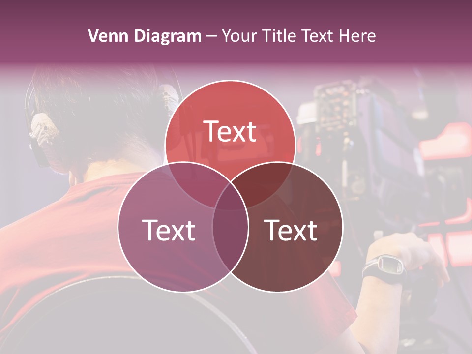 Industry Tripod Screen Movie PowerPoint Template