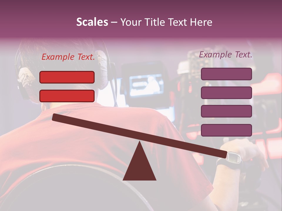Industry Tripod Screen Movie PowerPoint Template