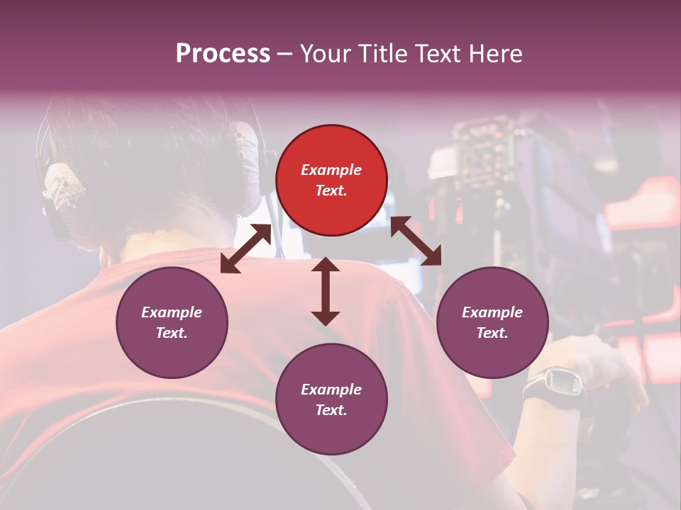 Industry Tripod Screen Movie PowerPoint Template