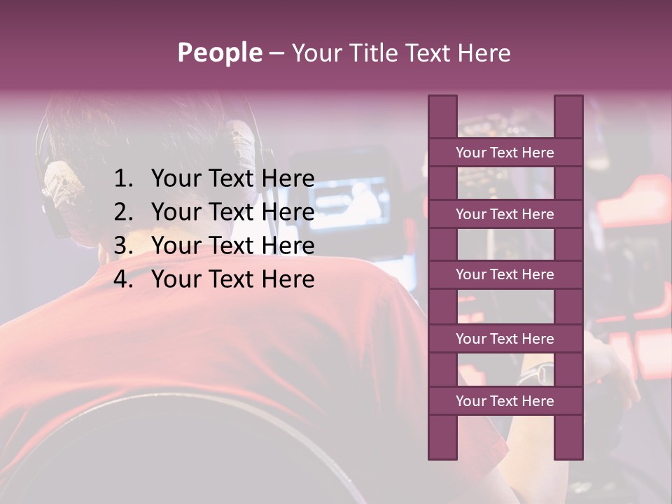 Industry Tripod Screen Movie PowerPoint Template