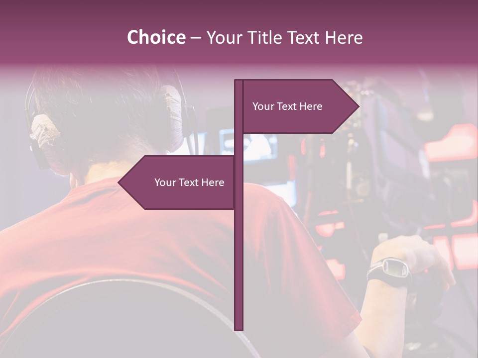 Industry Tripod Screen Movie PowerPoint Template