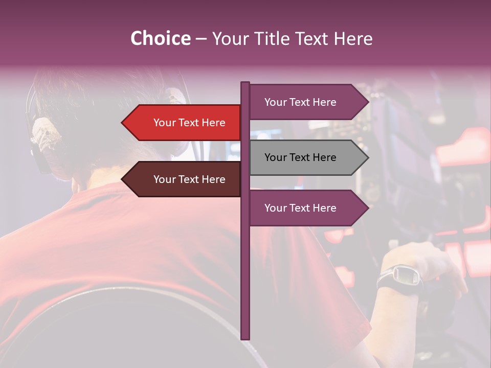 Industry Tripod Screen Movie PowerPoint Template