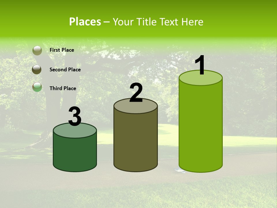 Jogger Exercise Racing PowerPoint Template