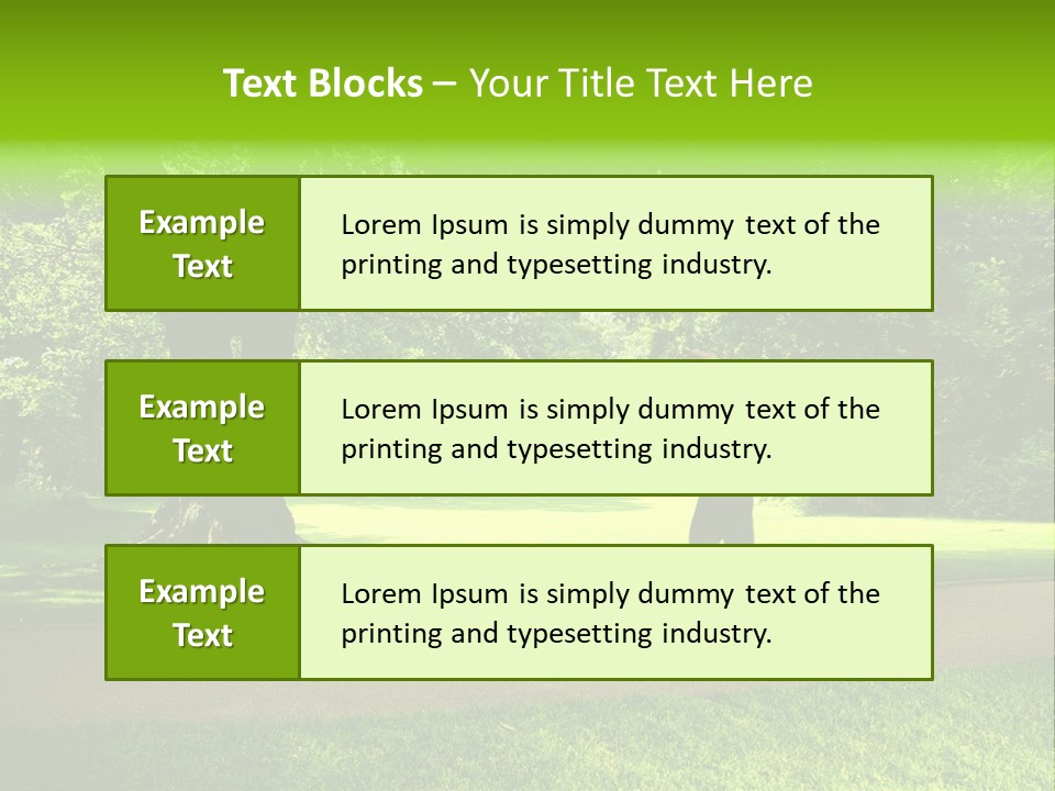 Jogger Exercise Racing PowerPoint Template