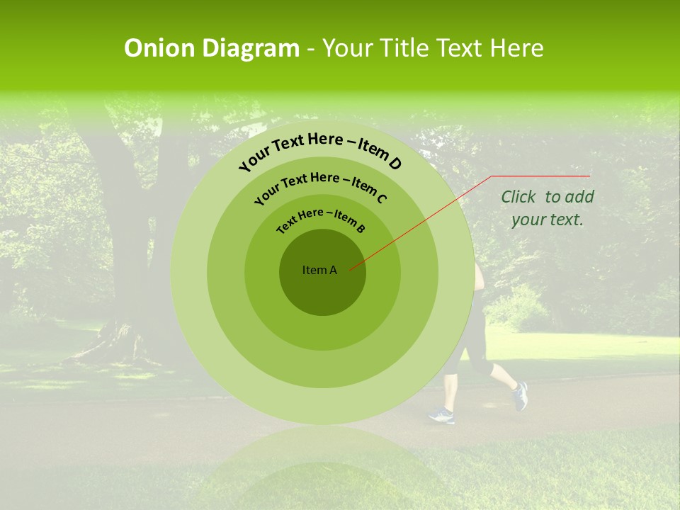 Jogger Exercise Racing PowerPoint Template