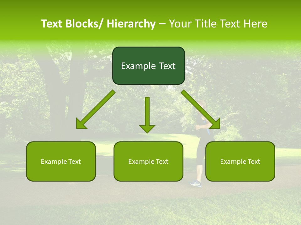 Jogger Exercise Racing PowerPoint Template