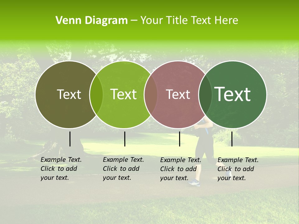 Jogger Exercise Racing PowerPoint Template