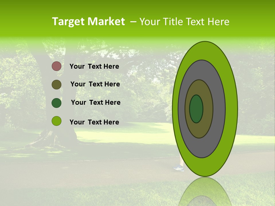 Jogger Exercise Racing PowerPoint Template