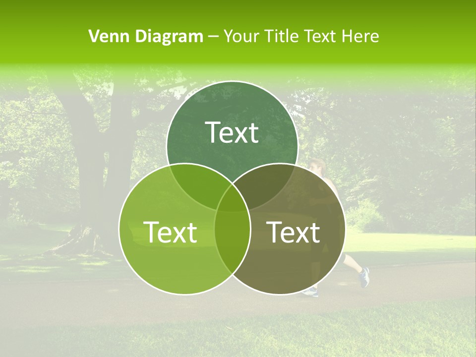 Jogger Exercise Racing PowerPoint Template