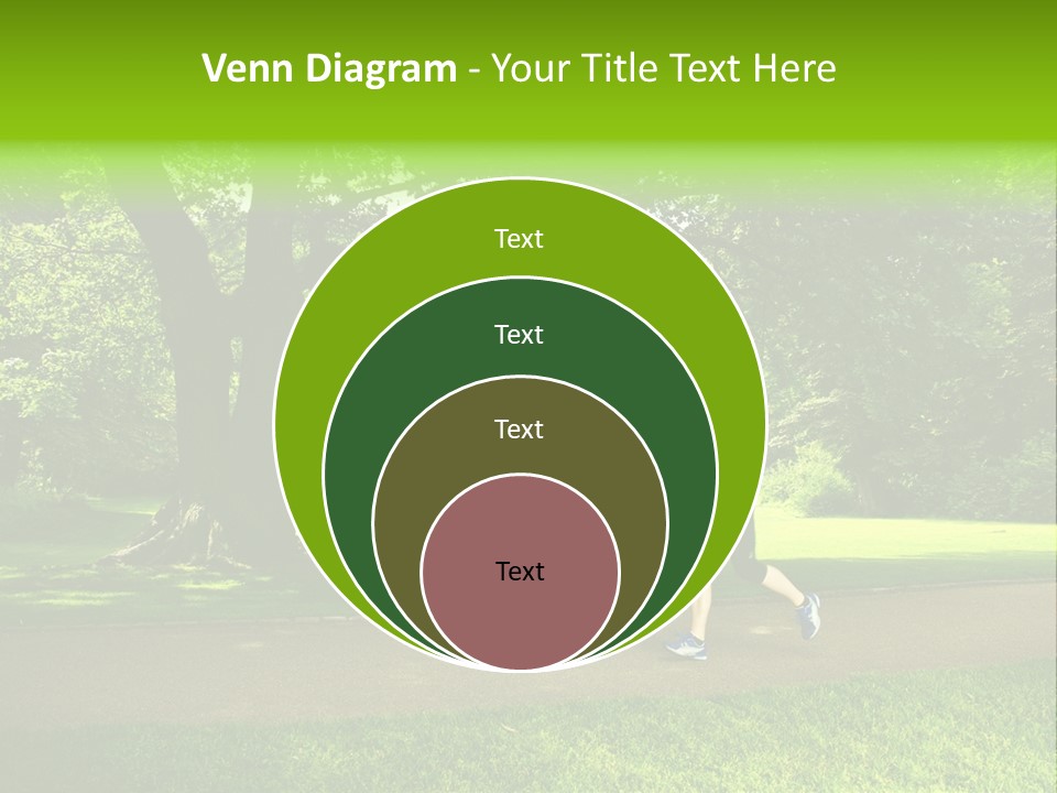 Jogger Exercise Racing PowerPoint Template
