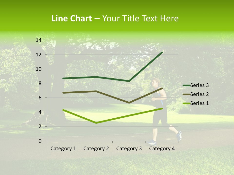 Jogger Exercise Racing PowerPoint Template