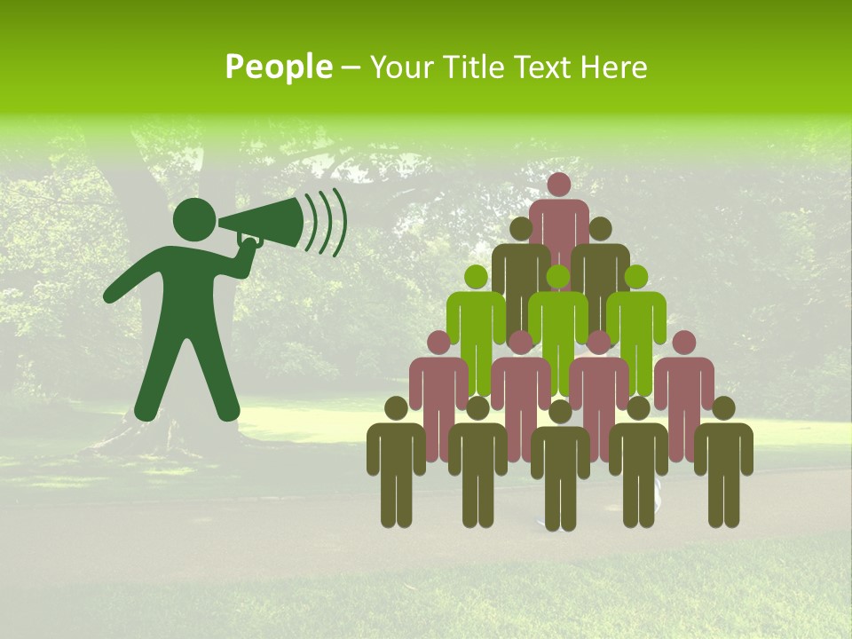 Jogger Exercise Racing PowerPoint Template