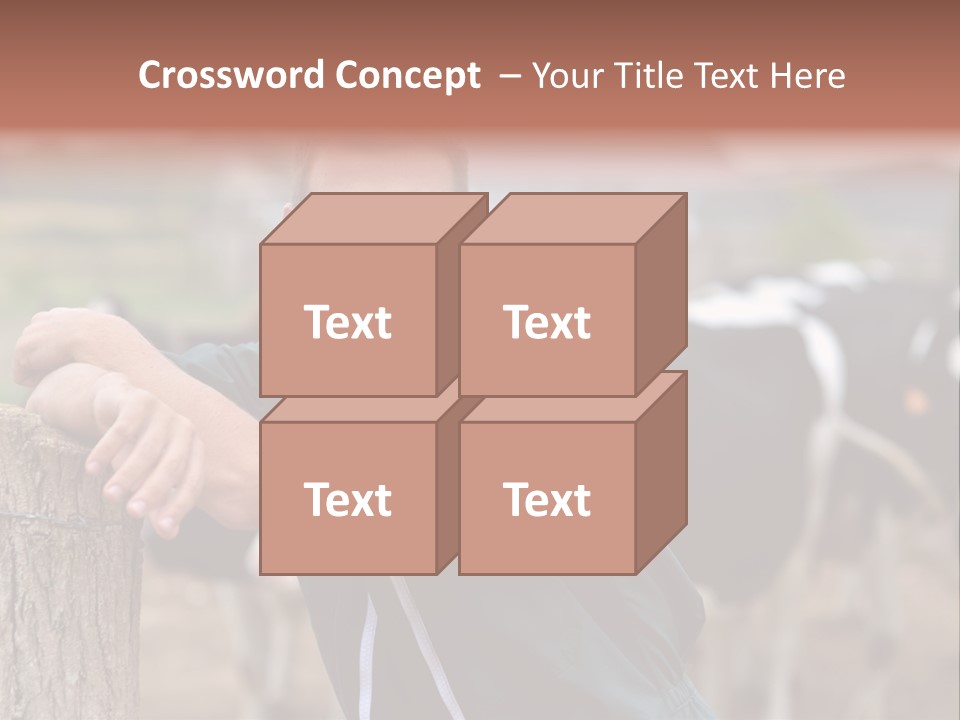 Countryside Cattle Agriculture PowerPoint Template