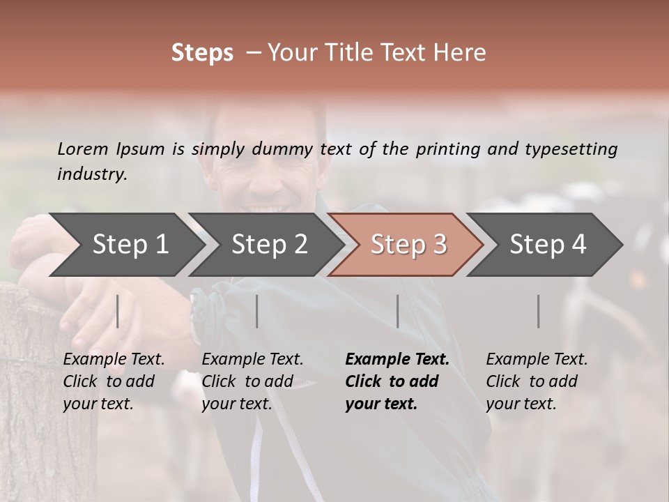 Countryside Cattle Agriculture PowerPoint Template